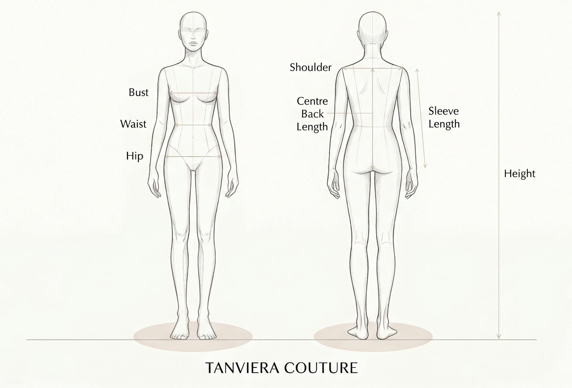 Measurement guide diagram